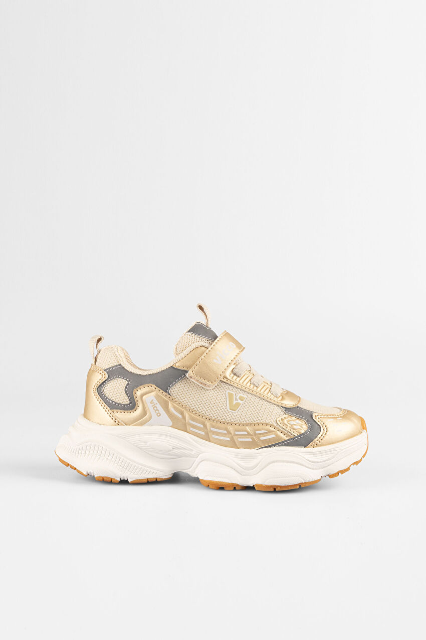Vicco Tag Basic Kız Çocuk Altın Spor Ayakkabı