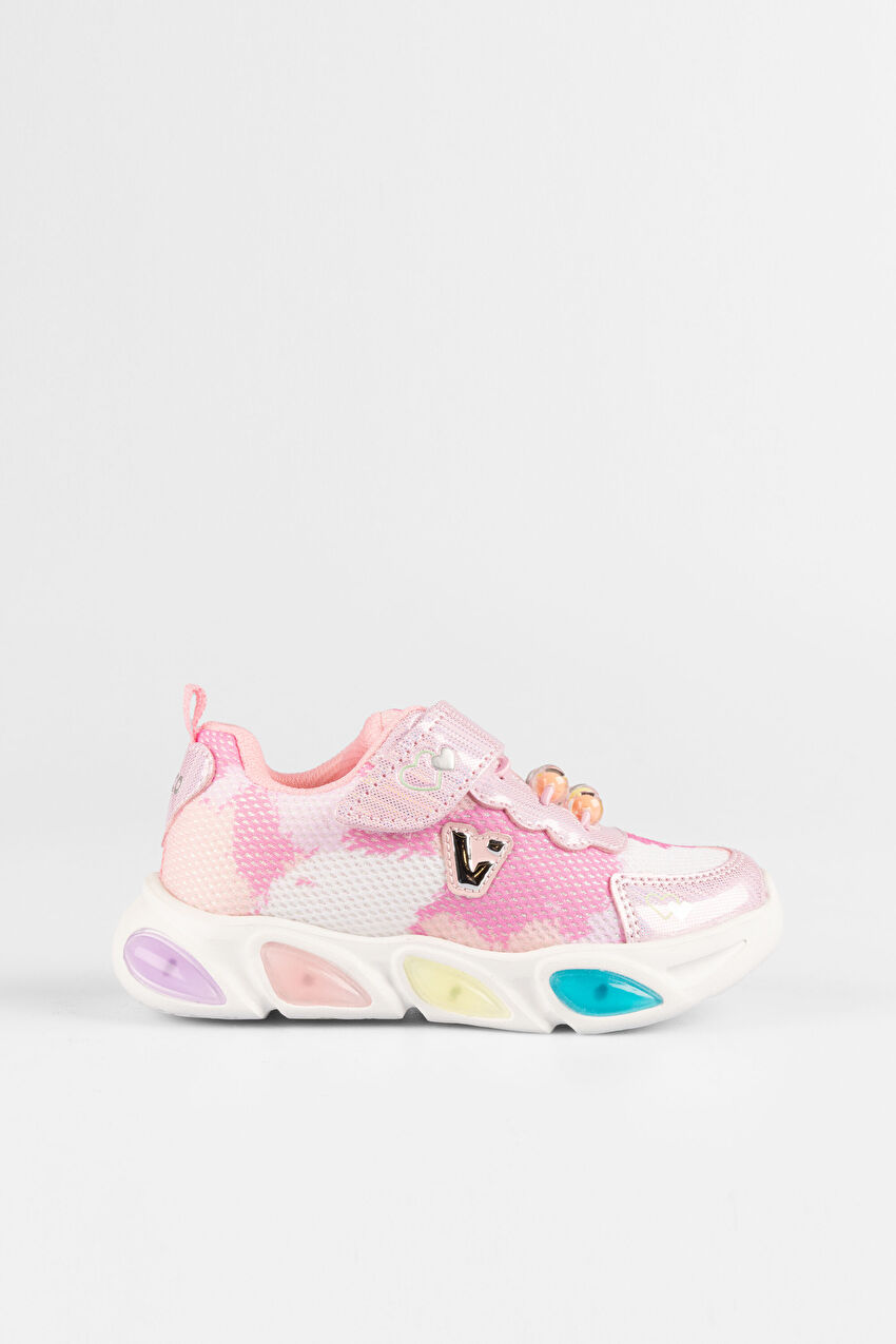 Vicco Gelato Işıklı Kız Okul Öncesi Pembe Spor Ayakkabı