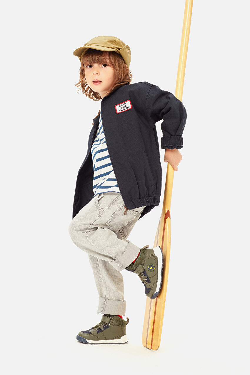 Vicco Hippi Basic Erkek Okul Öncesi Haki Bot