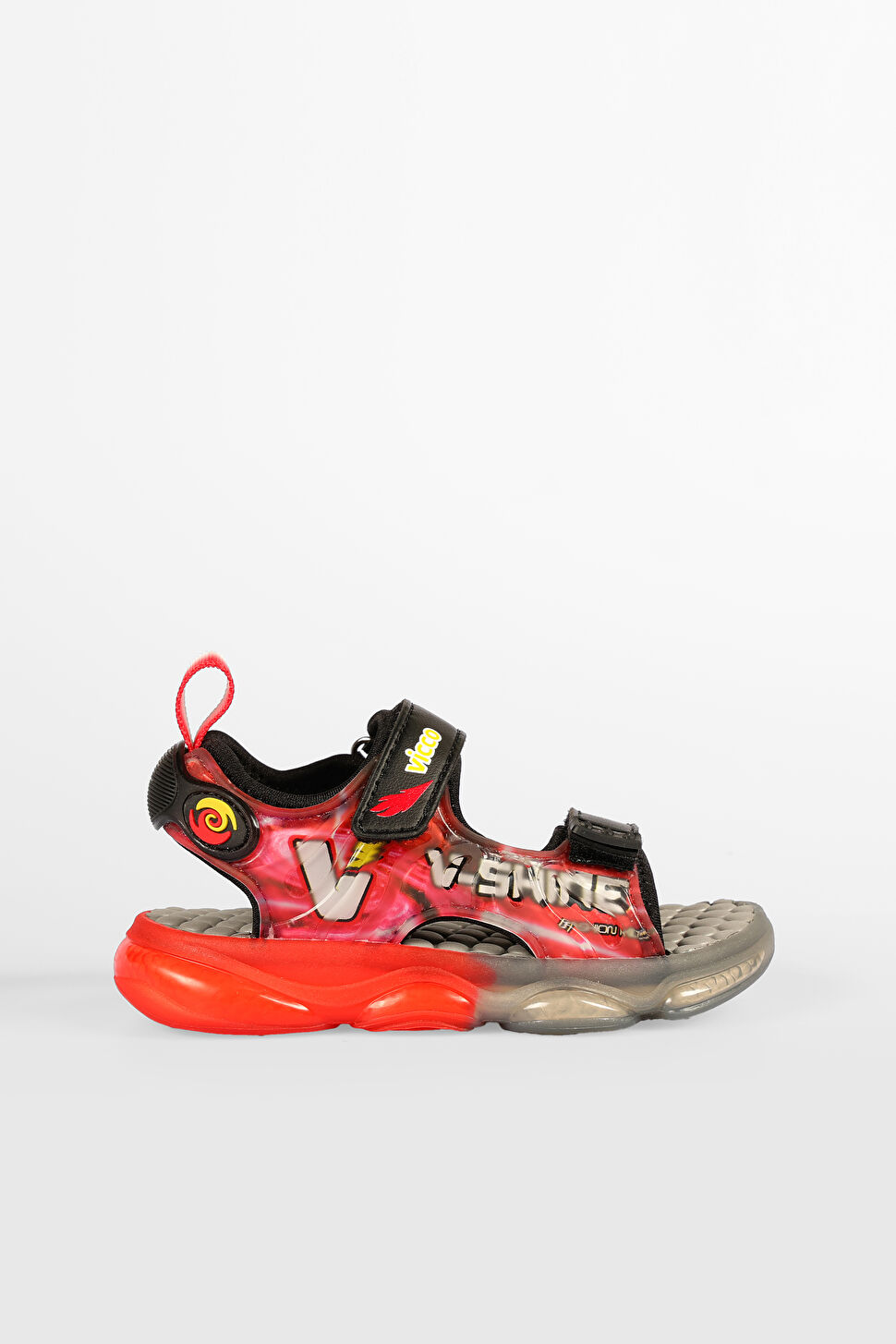 Vicco Felipe Işıklı Erkek Bebek Siyah Sandalet 332.B25Y.255-02 | Vicco