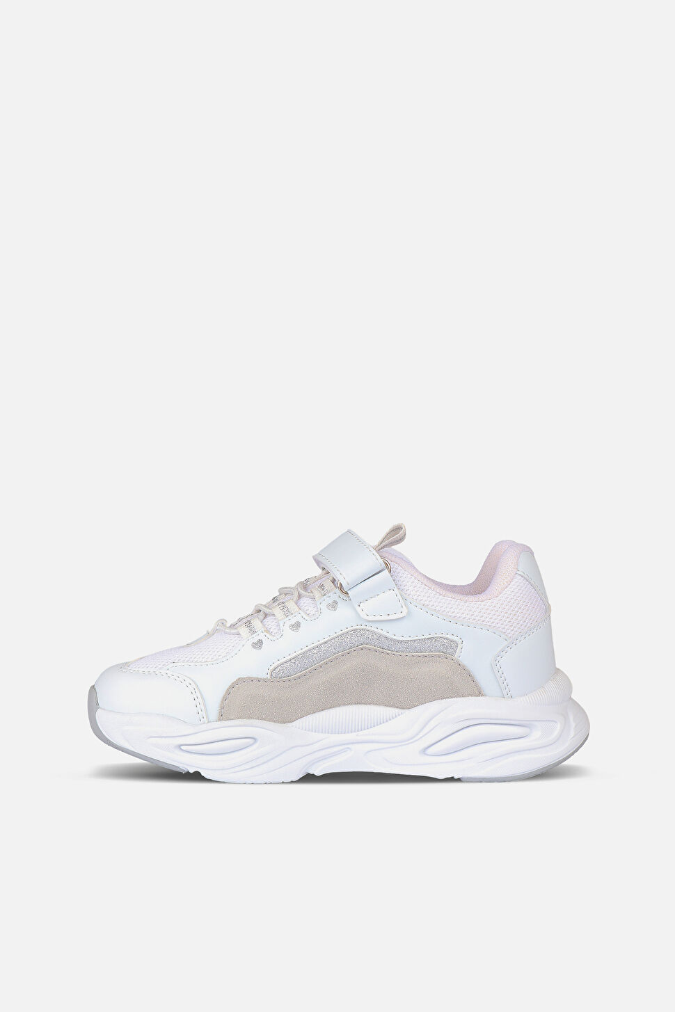 Vicco Chou Basic Kız Çocuk Beyaz Spor Ayakkabı 346.F24Y.130-11 | Vicco