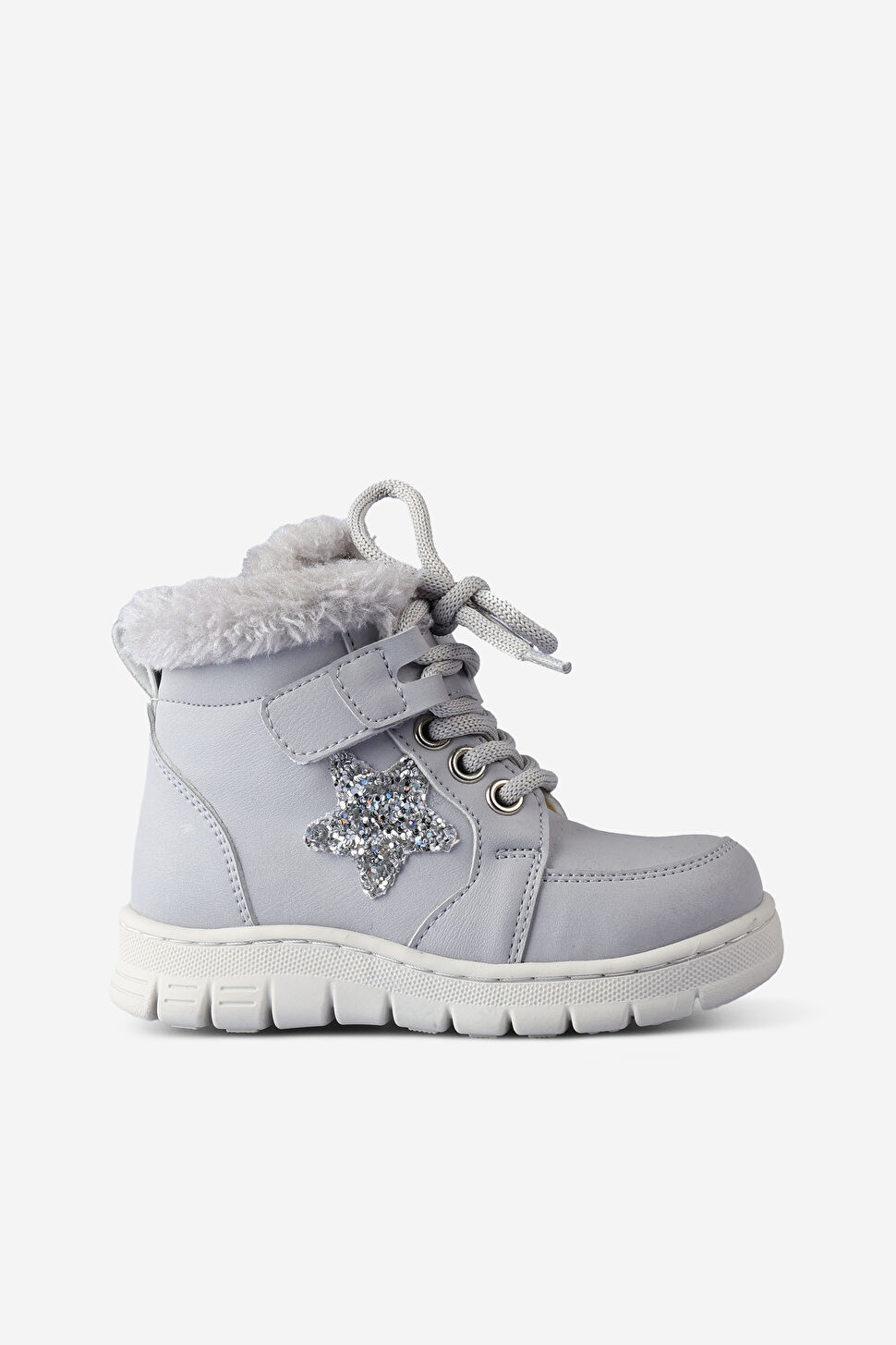 Vicco Punto Kürklü Kız Okul Öncesi Gri Bot 946.P25K.433-18 | Vicco