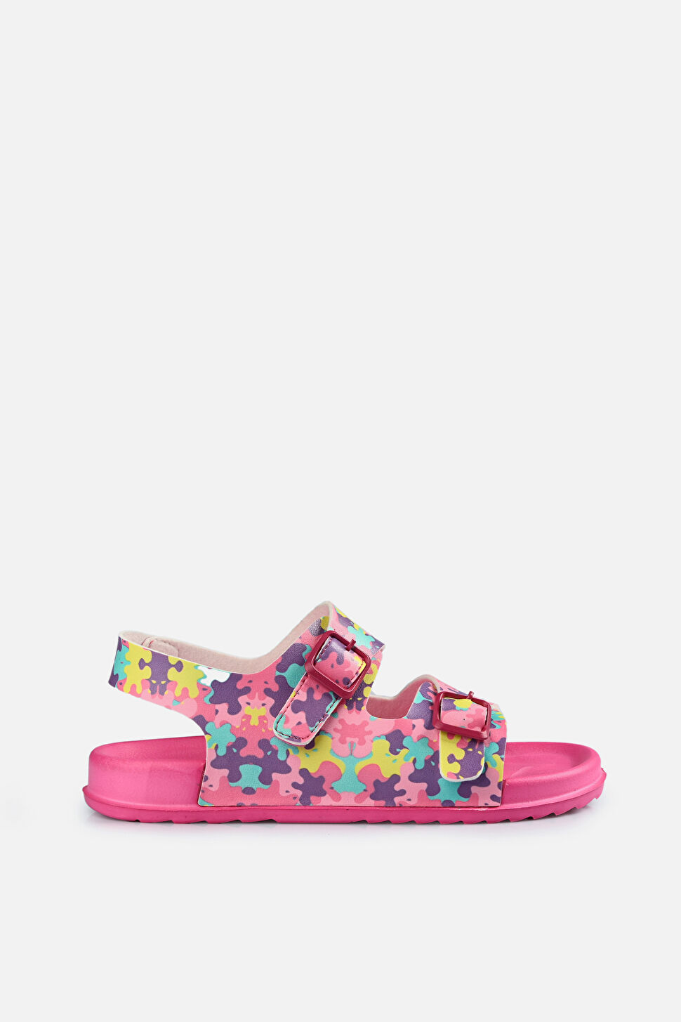 Vicco Miyu II Baskılı Kız Çocuk Fuşya Sandalet 321.F23Y.254-07 | Vicco