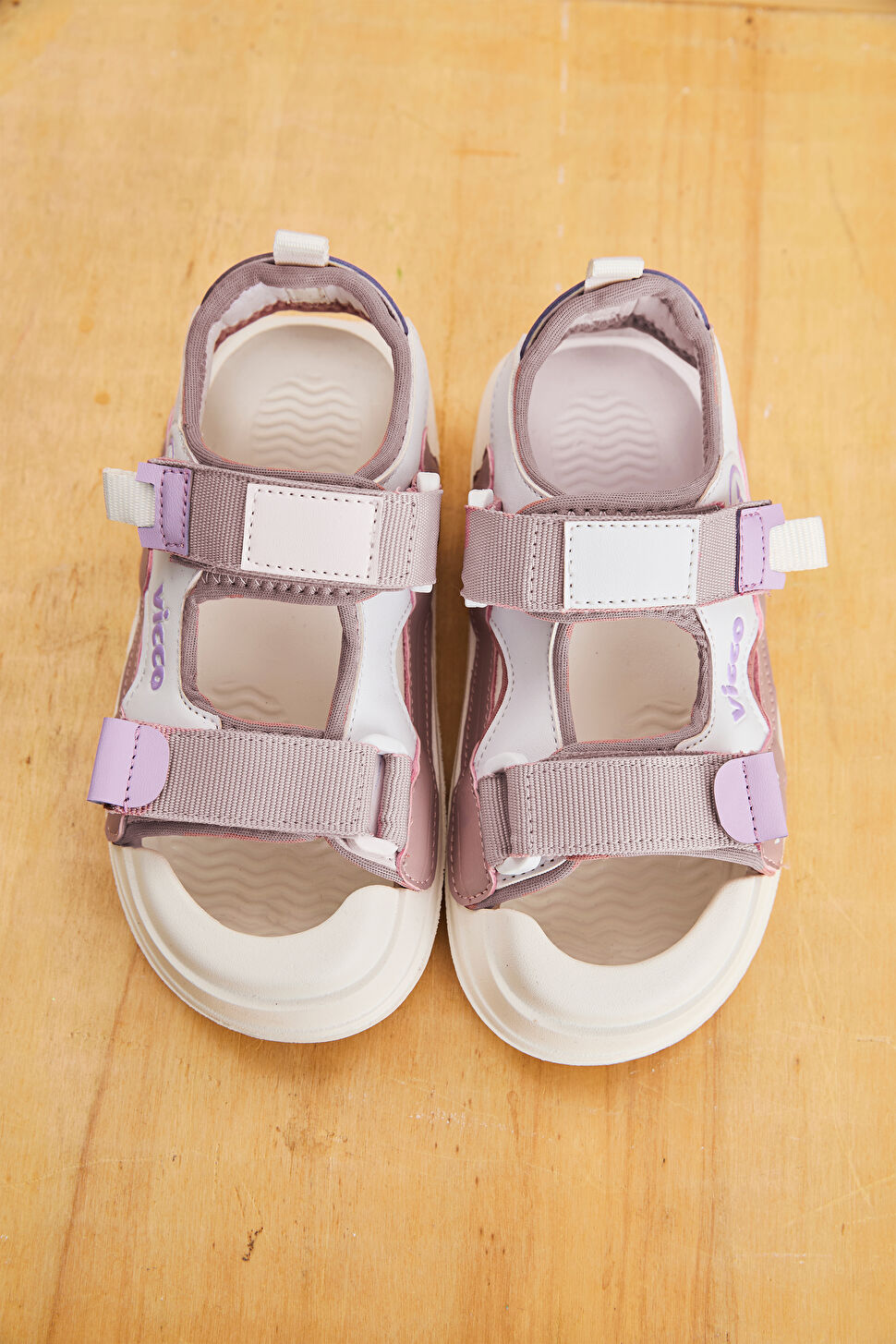 Vicco Wonder Hafif Kız Bebek Pudra Sandalet 332.B25Y.182-114 | Vicco