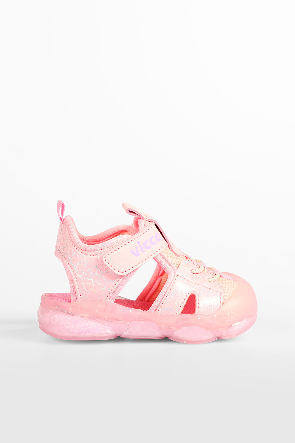 Vicco Monrovia Işıklı Kız İlk Adım Pembe Sandalet 321.E24Y.211-06 | Vicco