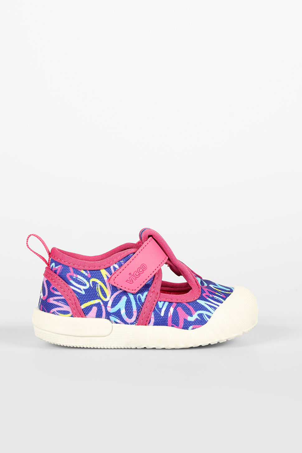 Vicco Darida Desenli Kız Bebek Lacivert Günlük Ayakkabı 950.B25Y.238-01 | Vicco