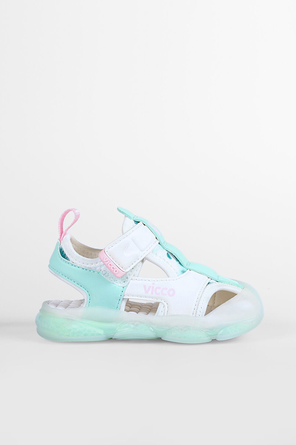 Vicco Live Işıklı Kız İlk Adım Beyaz Sandalet 332.E25Y.217-11 | Vicco