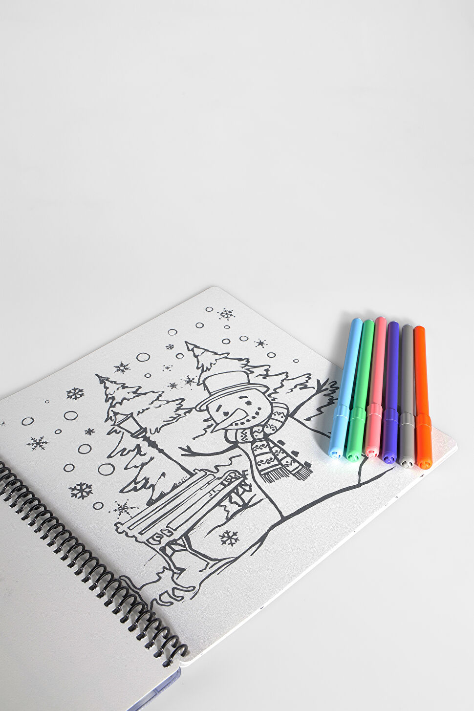 Akademi Çocuk Mat Mini Set Şehrin Kedileri Yıkanabilir Unisex Aksesuar Beyaz Boyama Kitabı 25K.A25M.1162-11 | Vicco