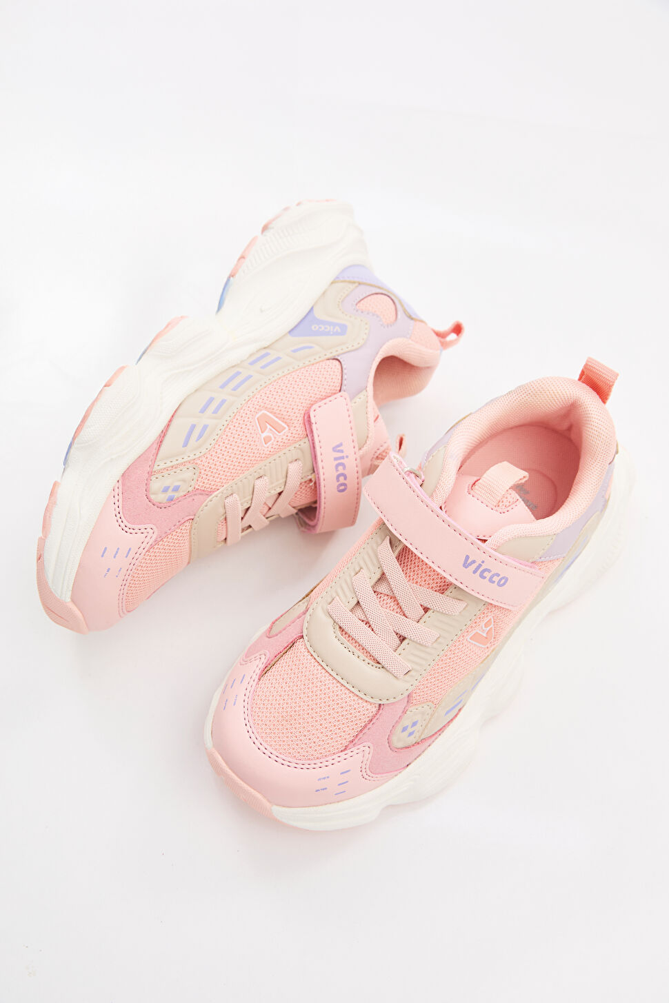 Vicco Tag Basic Kız Çocuk Pudra Spor Ayakkabı 346.F25Y.225-114 | Vicco