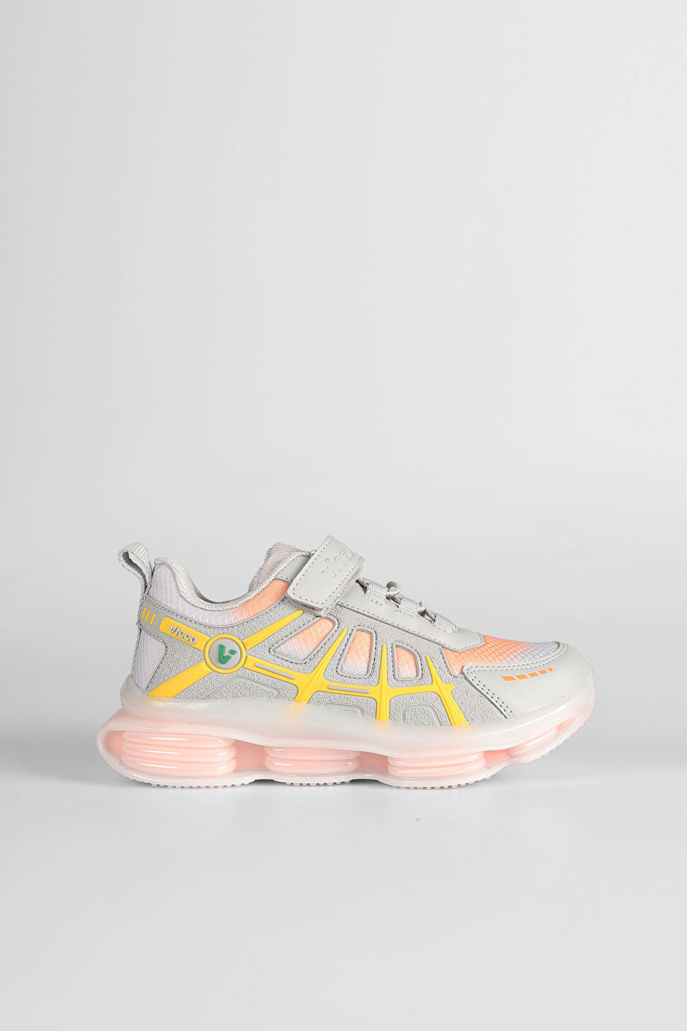 Vicco Kontra Havalı Taban Kız Okul Öncesi Gri Spor Ayakkabı 346.P25K.249-18 | Vicco