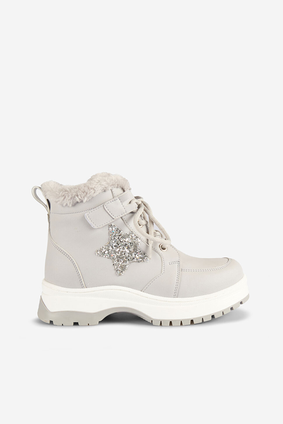 Vicco Punto Kürklü Kız Çocuk Gri Bot 946.F25K.433-18 | Vicco