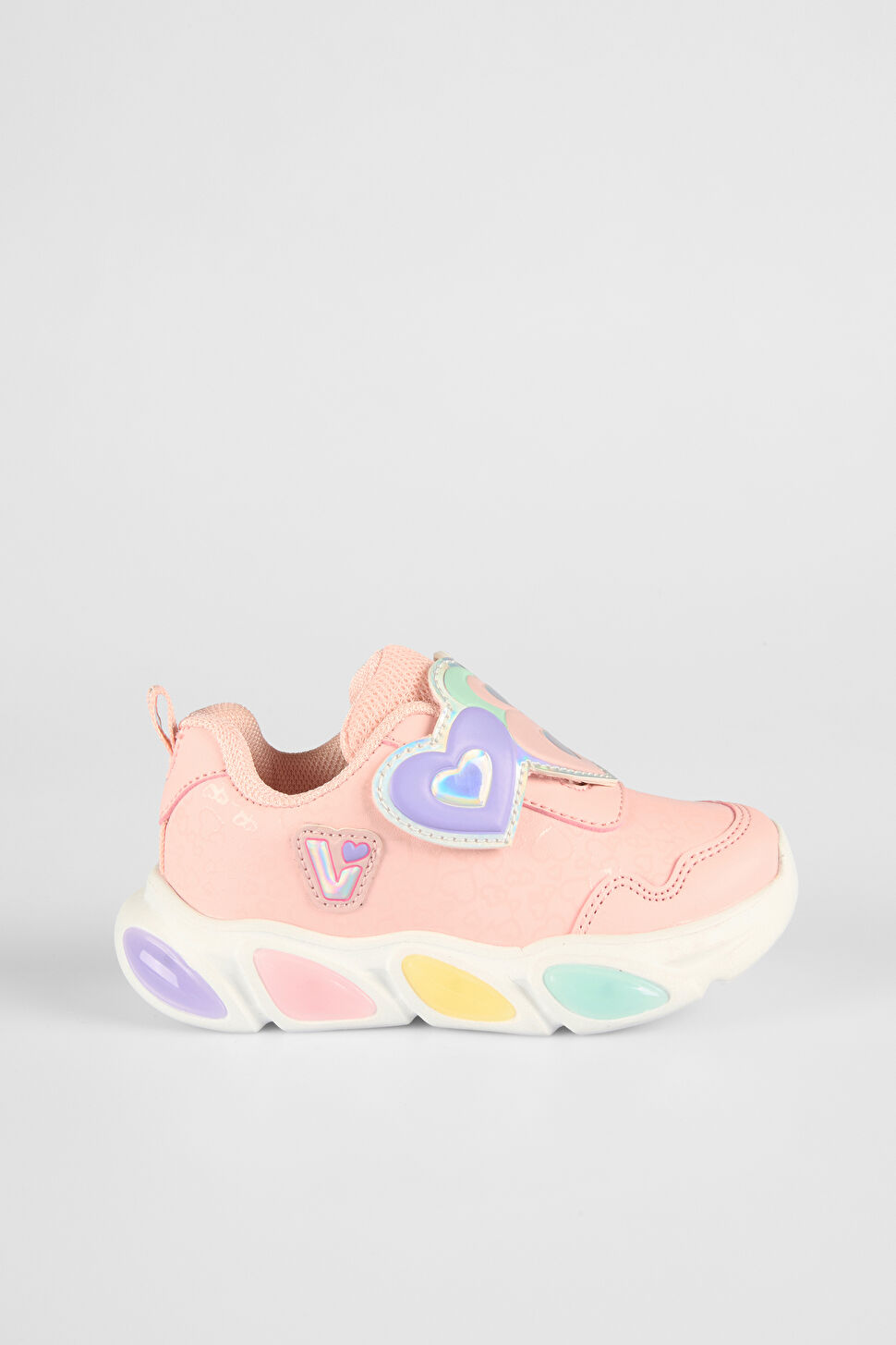 Vicco Lovely Işıklı Kız Bebek Pudra Spor Ayakkabı 346.B25K.234-114 | Vicco