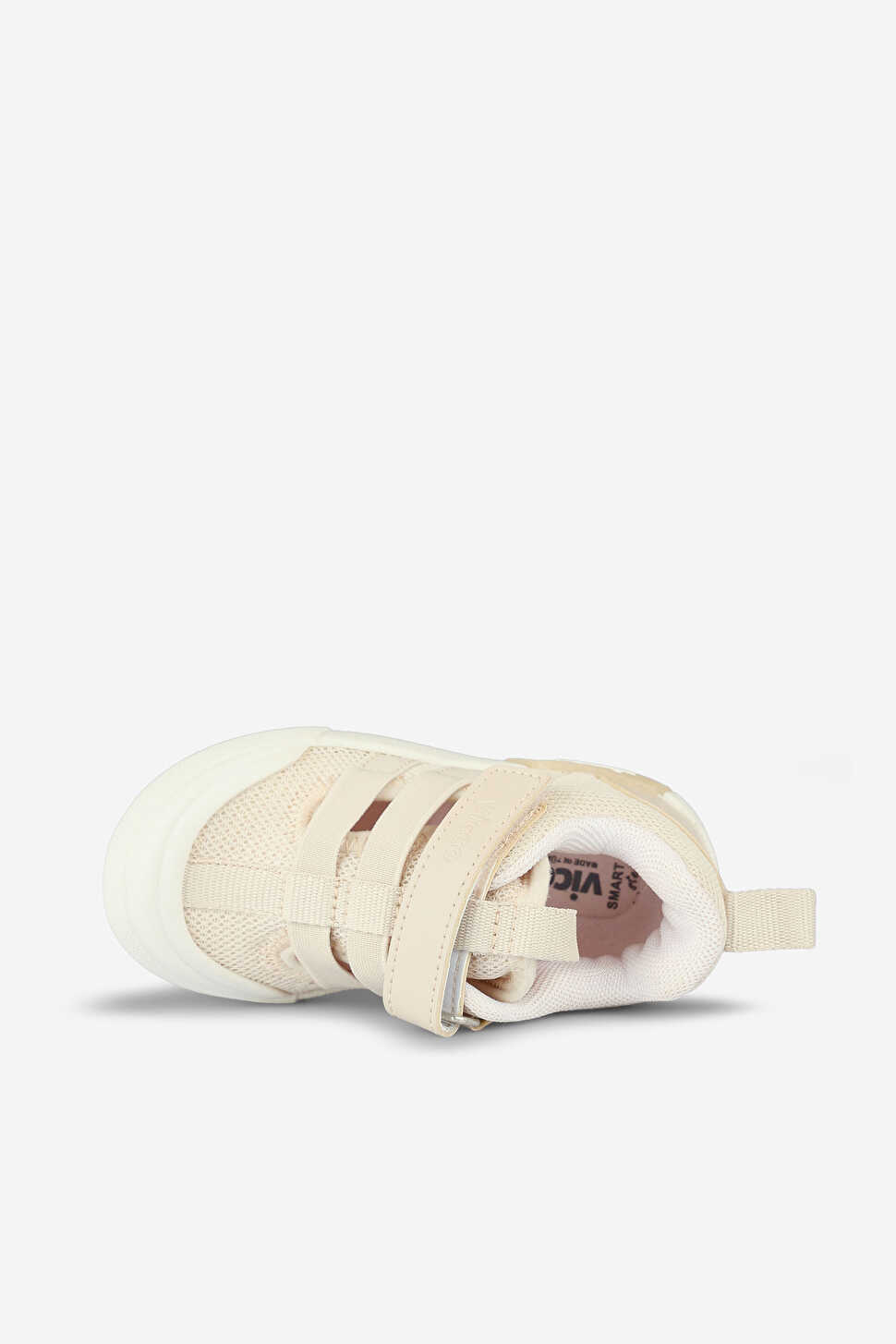 Vicco Momo Işıklı Unisex Bebek Bej Spor Ayakkabı