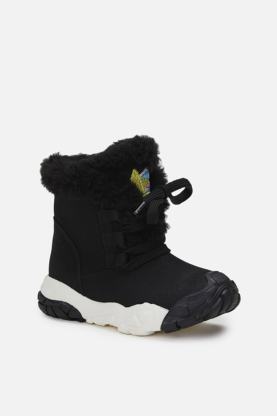 Vicco Dance Kürklü Kız Bebek Siyah Bot 946.B21K.212-02 | Vicco