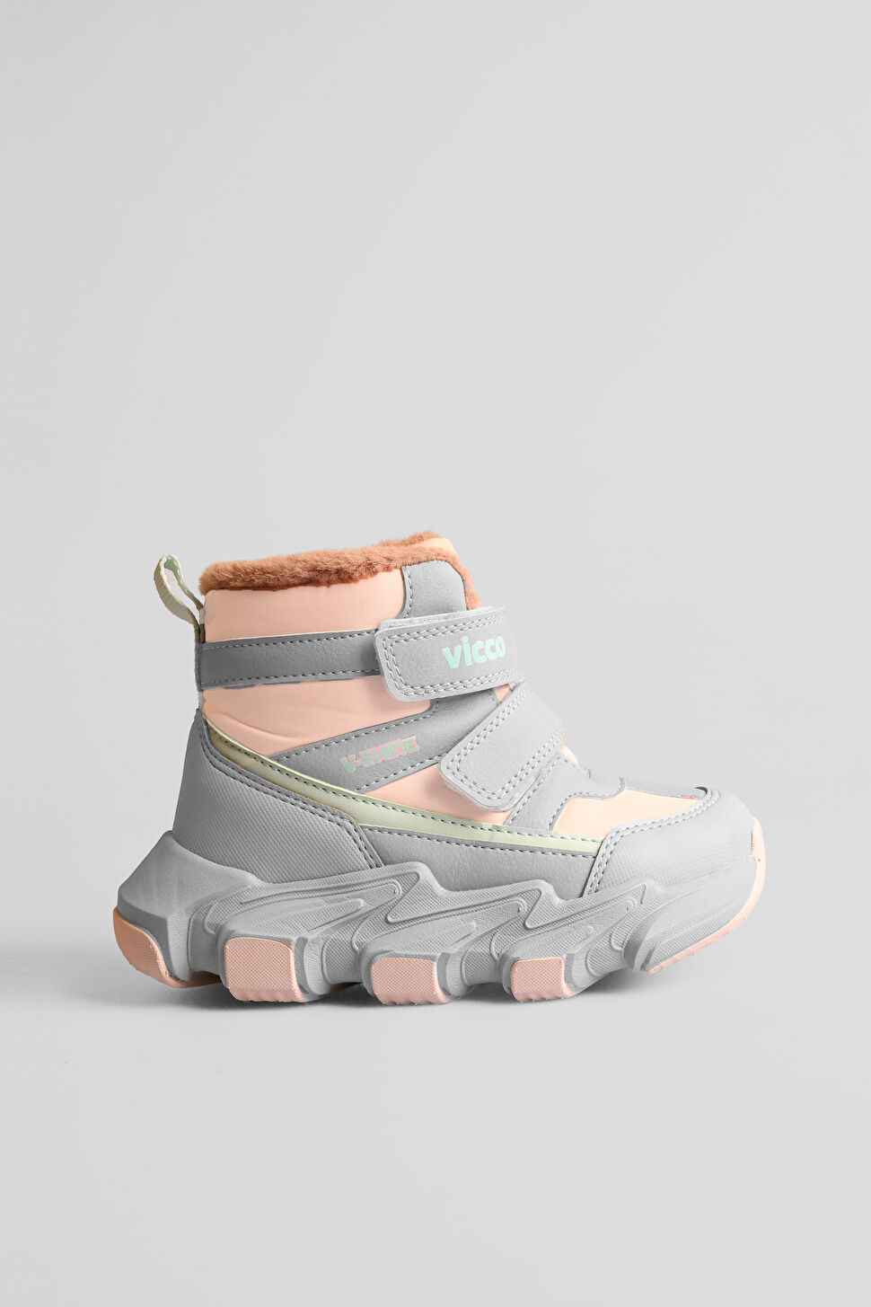 Vicco Fon Kürklü Kız Çocuk Pudra Bot 946.F25K.442-114 | Vicco