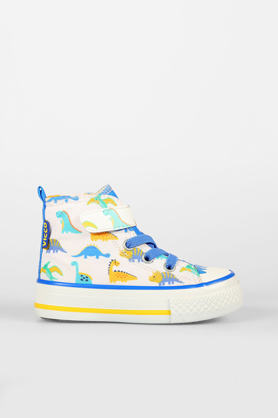 Vicco Ada Desenli Erkek Okul Öncesi Beyaz/Saks Mavi Sneaker 925.P25Y.226-1105 | Vicco