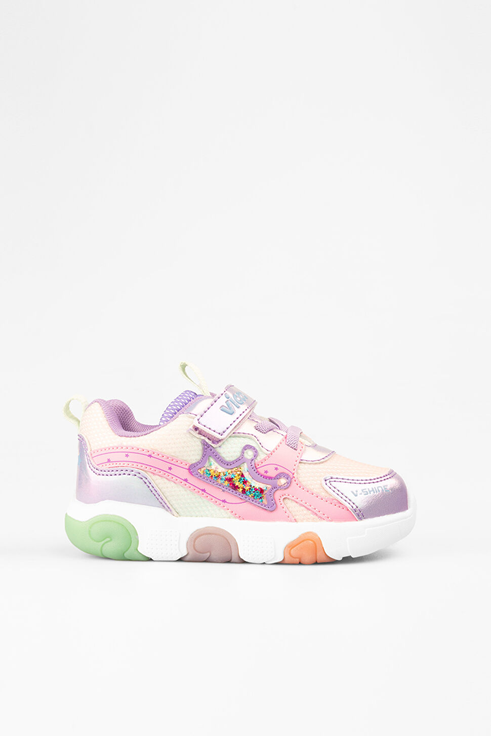 Vicco Queen Işıklı Kız Bebek Lila Spor Ayakkabı 346.B25Y.180-16 | Vicco