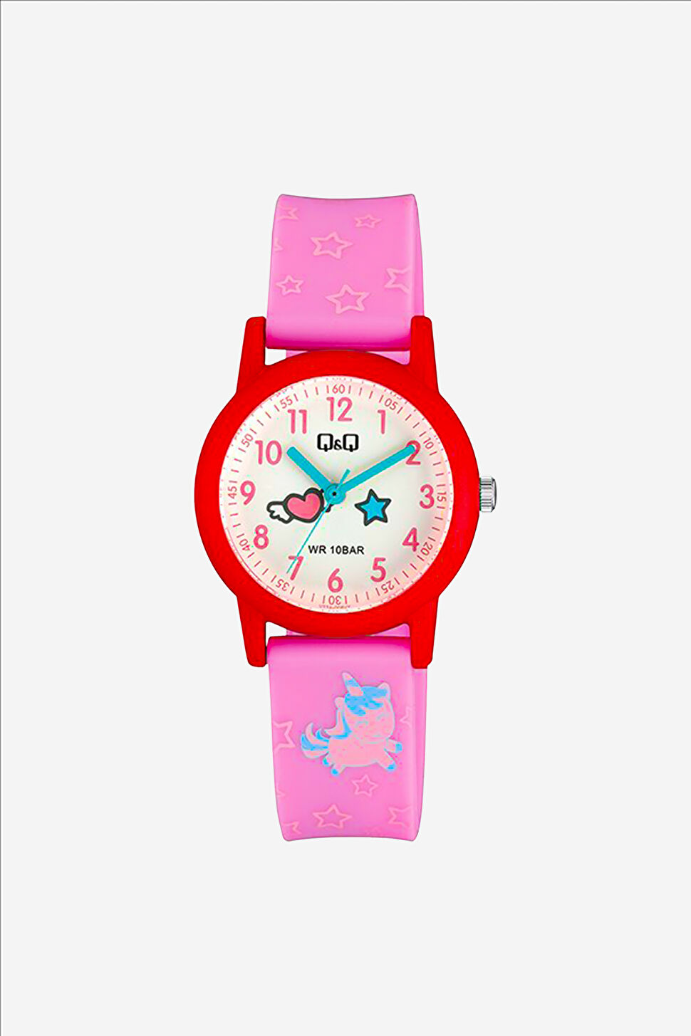 QQ Saat Uni Analog Aksesuar Pembe Saat V23A-008VY-06 | Vicco