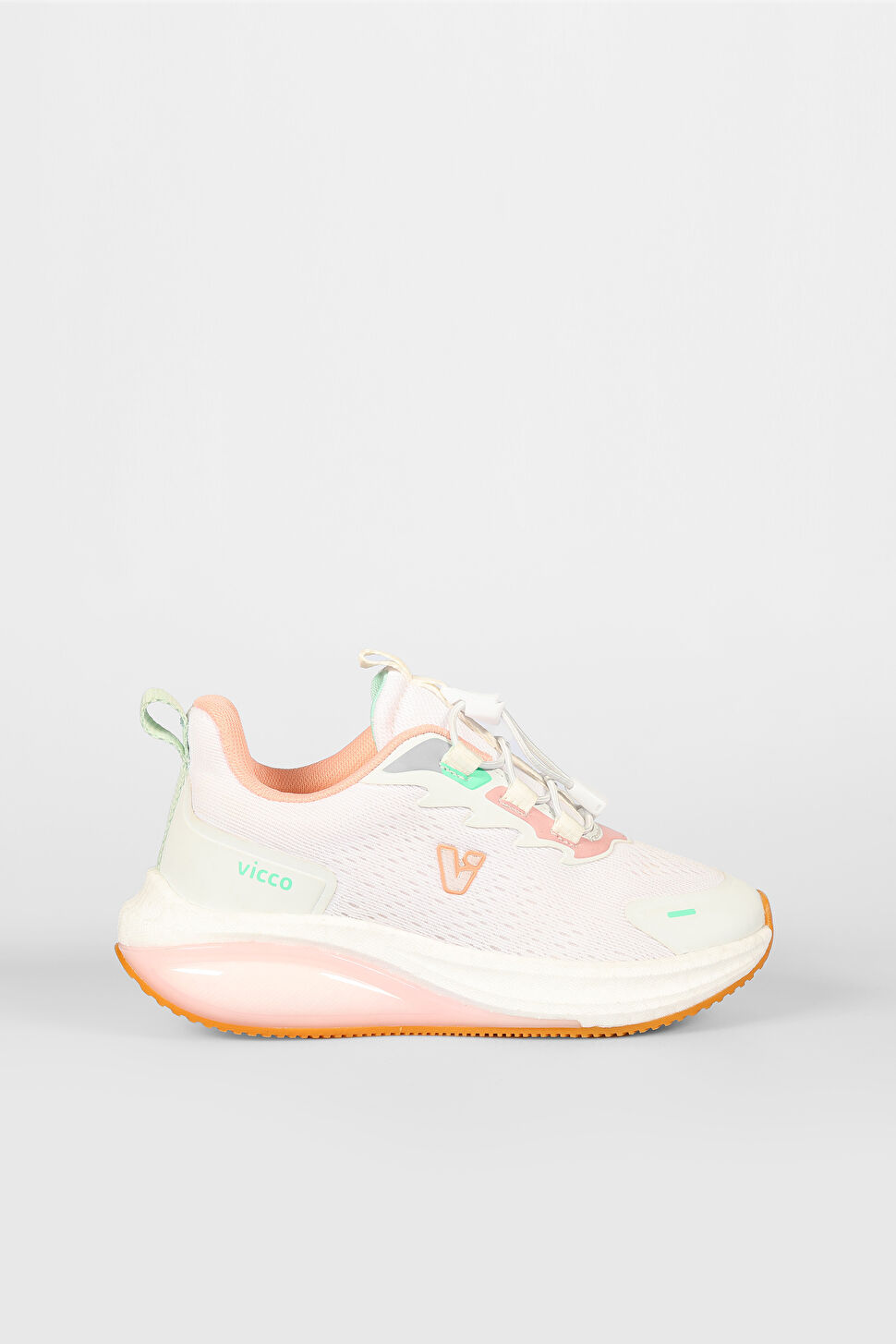 Vicco Knit Basic Kız Çocuk Beyaz Sneaker 346.F25Y.153-11 | Vicco