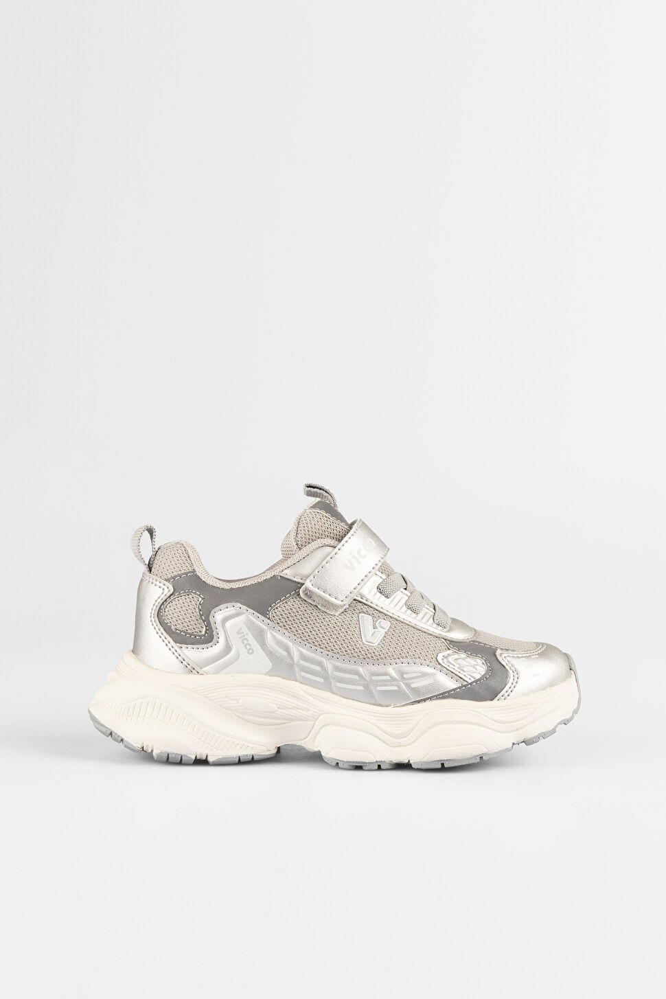 Vicco Tag Basic Kız Çocuk Gümüş Spor Ayakkabı 346.F25Y.225-17 | Vicco