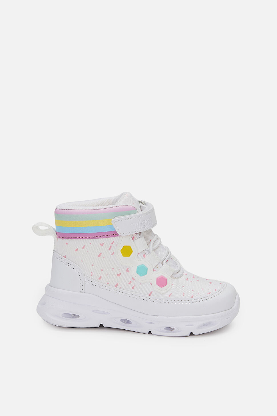 Vicco Mizu Işıklı Kız Okul Öncesi Beyaz Bot 946.P21K.205-11 | Vicco