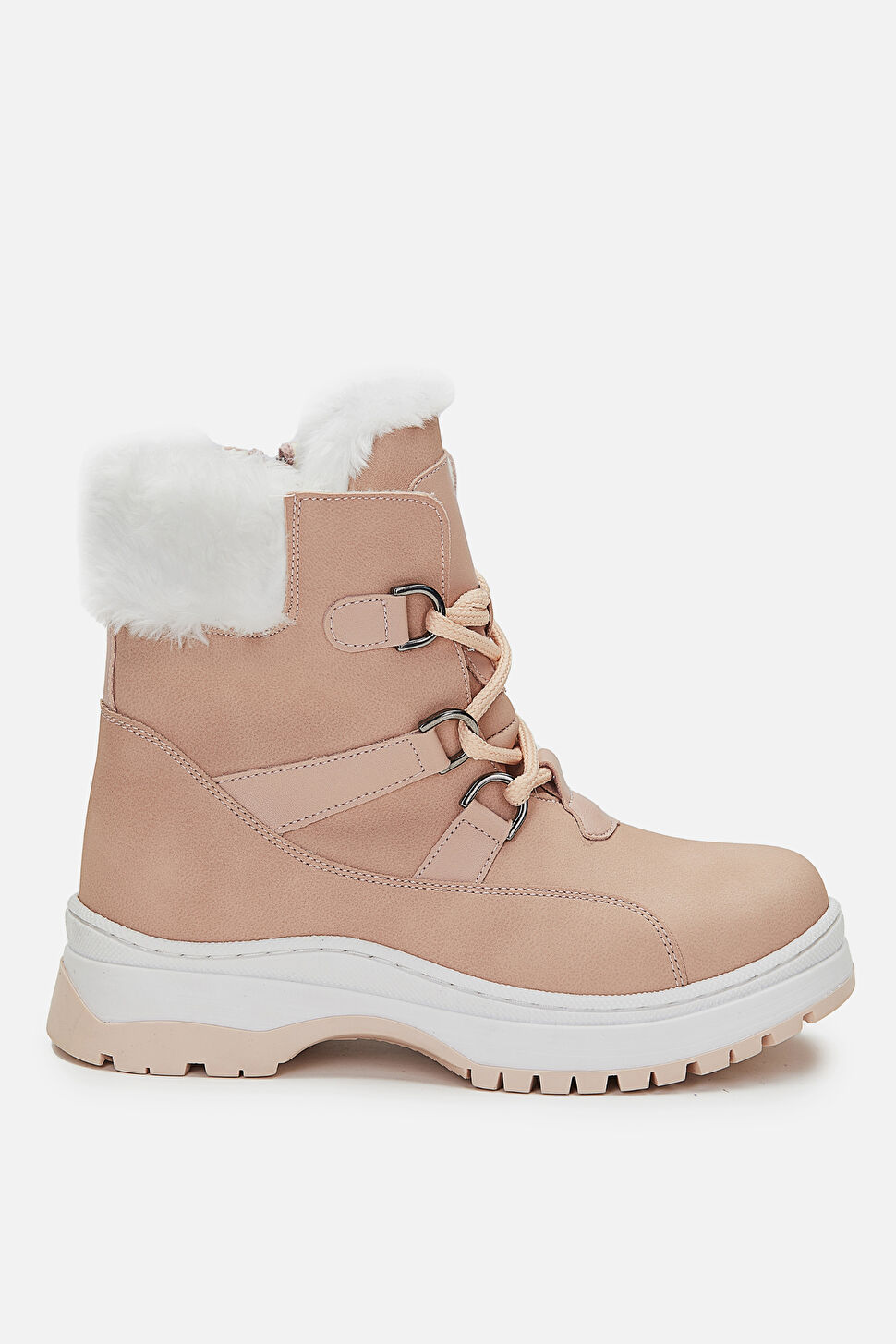 Vicco Alexis Kürklü Kız Okul Öncesi Pudra Bot 946.P21K.240-114 | Vicco