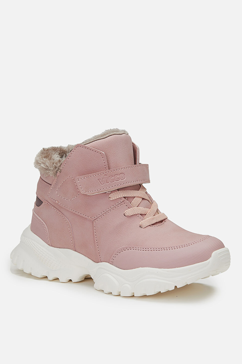 Vicco Gordon Kürklü Kız Çocuk Pembe Bot 946.F21K.200-06 | Vicco