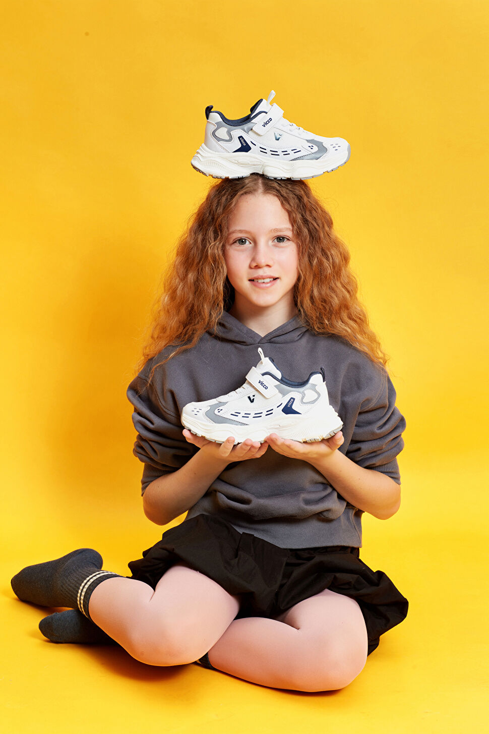 Vicco Tag Basic Erkek Çocuk Beyaz Spor Ayakkabı 346.F25Y.225-11 | Vicco