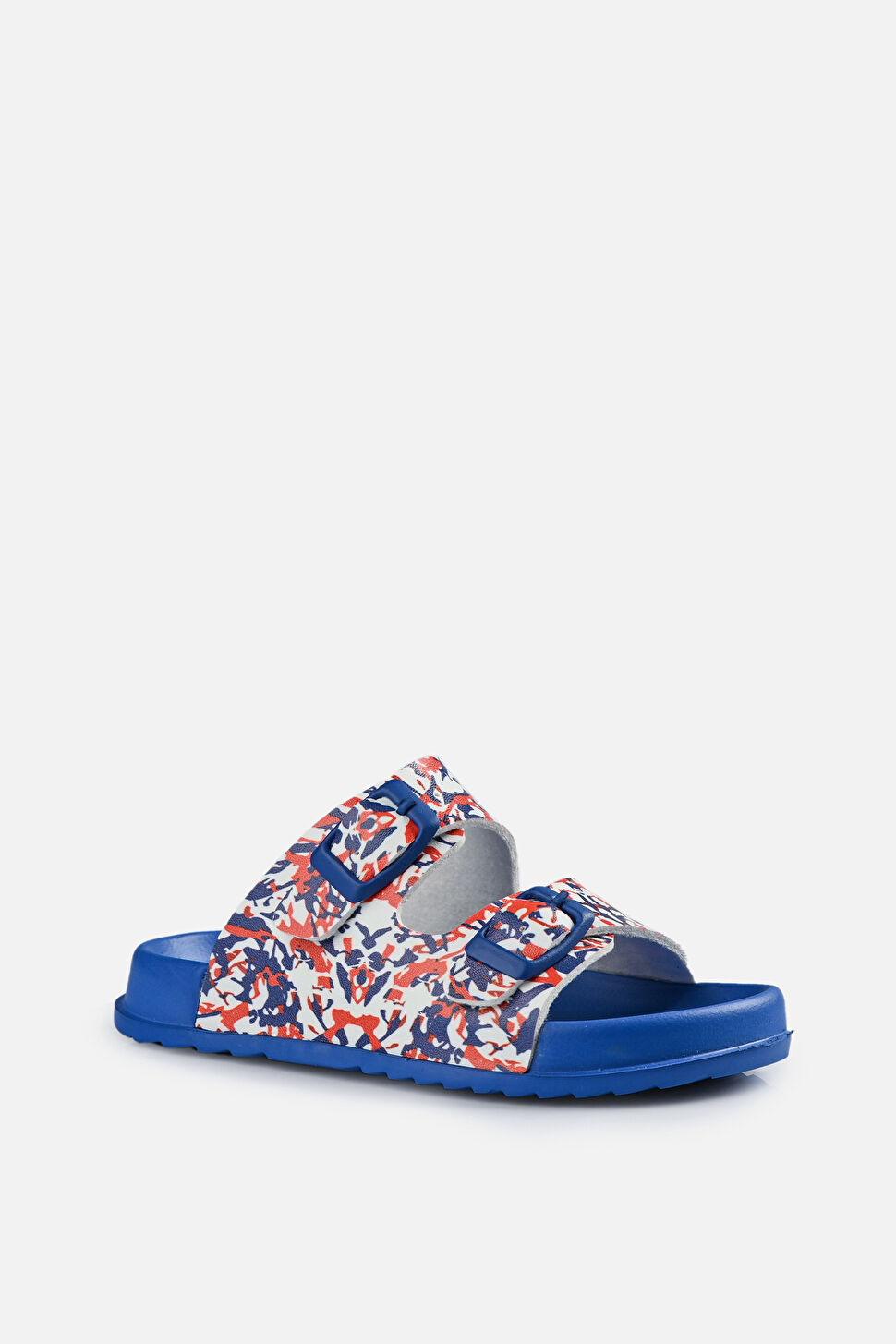 Vicco Gibli II Baskılı Erkek Bebek Saks Mavi Terlik 321.B23Y.256-05 | Vicco