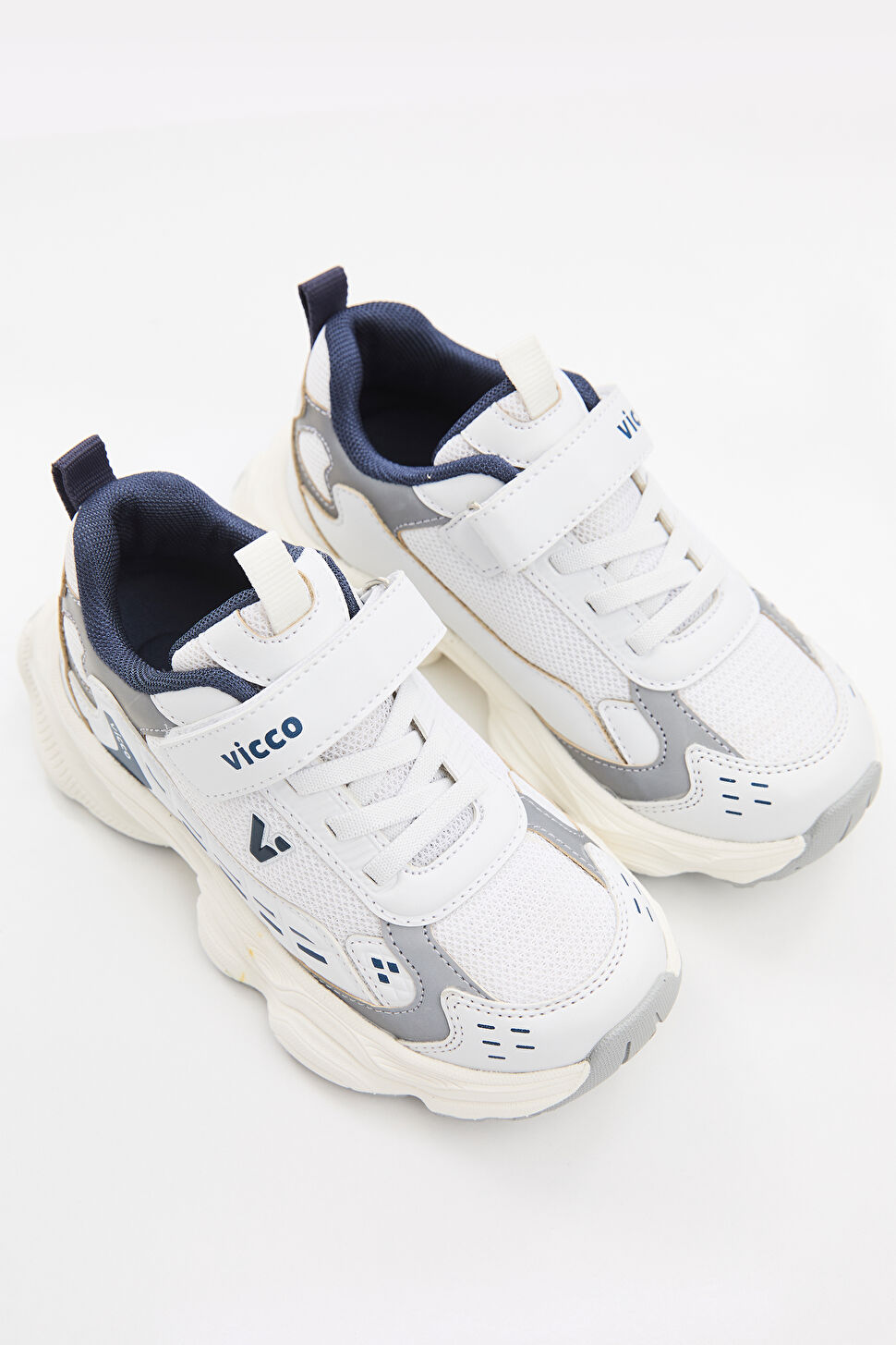 Vicco Tag Basic Erkek Bebek Beyaz Spor Ayakkabı 346.B25Y.202-11 | Vicco