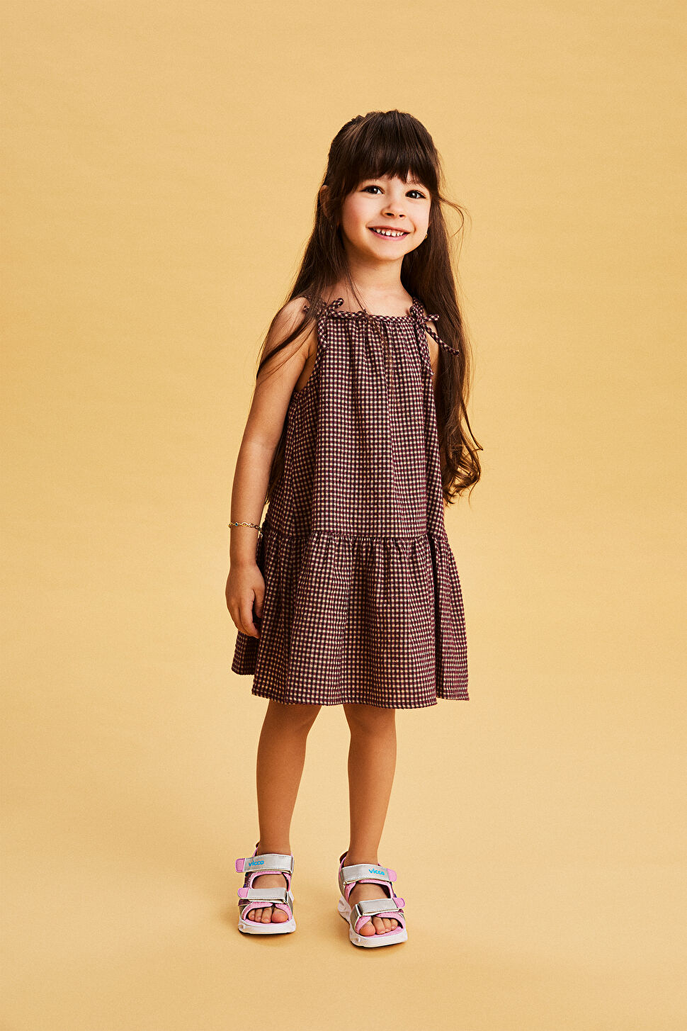 Vicco Hilda Işıklı Kız Bebek Pembe Sandalet 321.B24Y.204-06 | Vicco