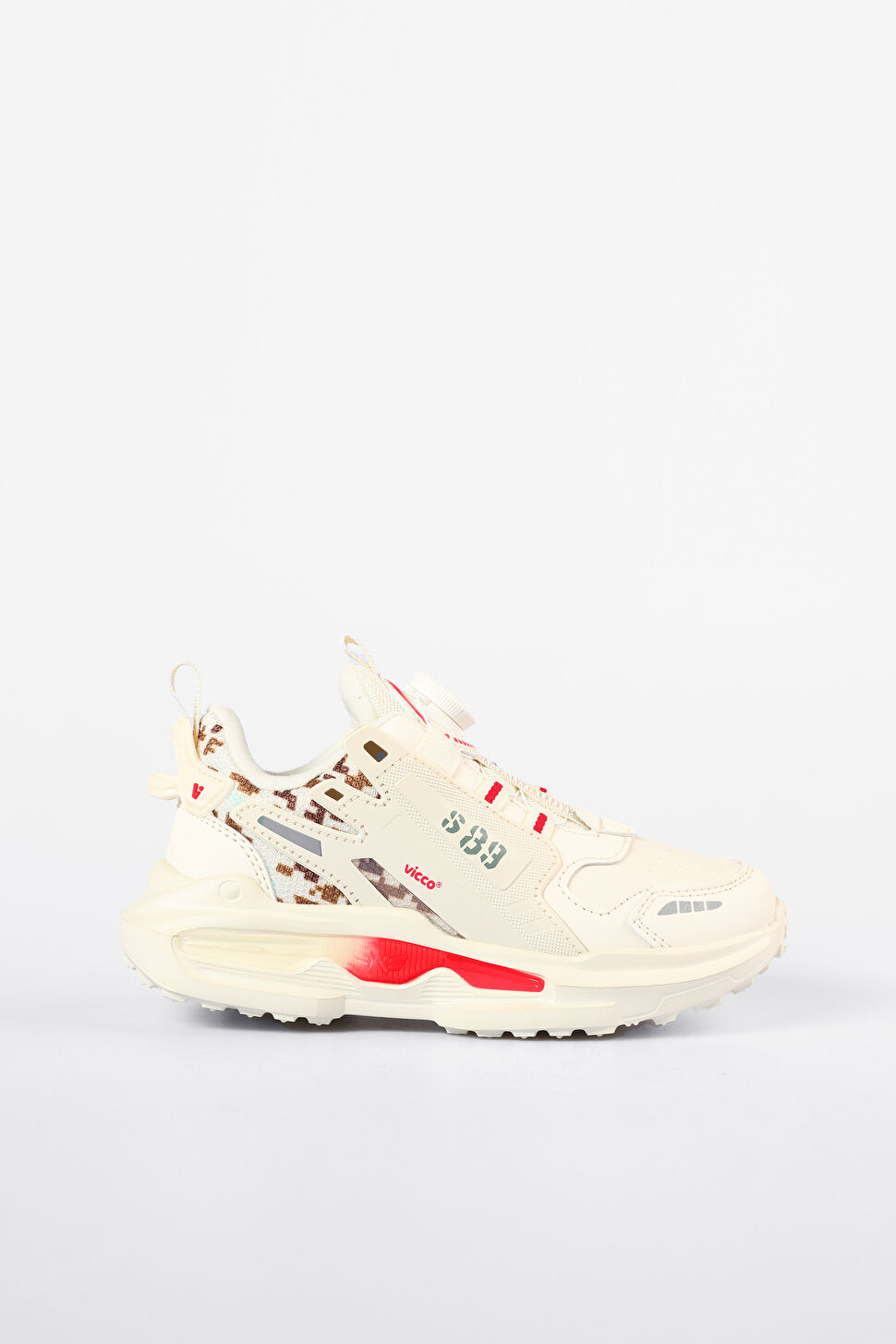 Vicco Code Hafif Unisex Çocuk Bej Spor Ayakkabı