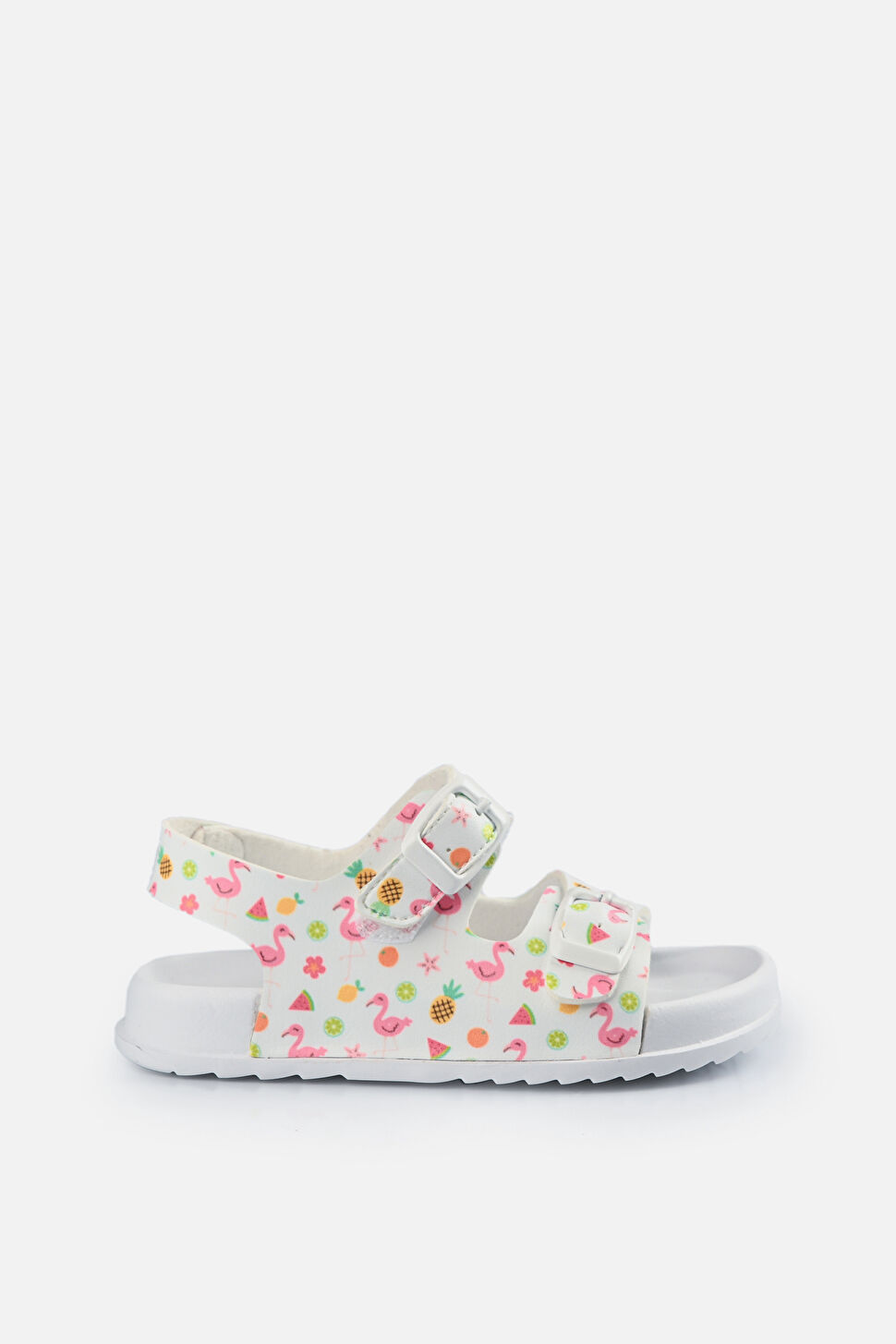 Vicco Miyu II Baskılı Kız Bebek Beyaz Sandalet 321.B23Y.254-11 | Vicco