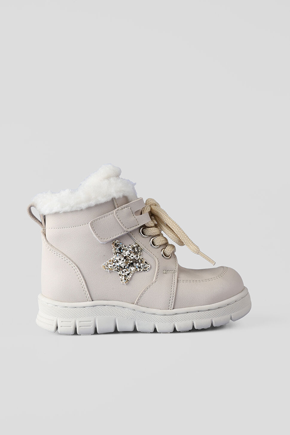 Vicco Punto Kürklü Kız Okul Öncesi Bej Bot 946.P25K.433-15 | Vicco