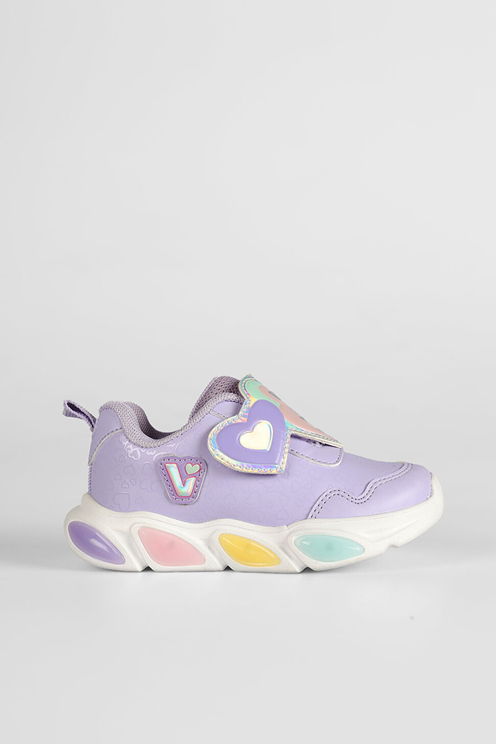 Vicco Lovely Işıklı Kız Okul Öncesi Lila Spor Ayakkabı 346.P25K.234-16 | Vicco