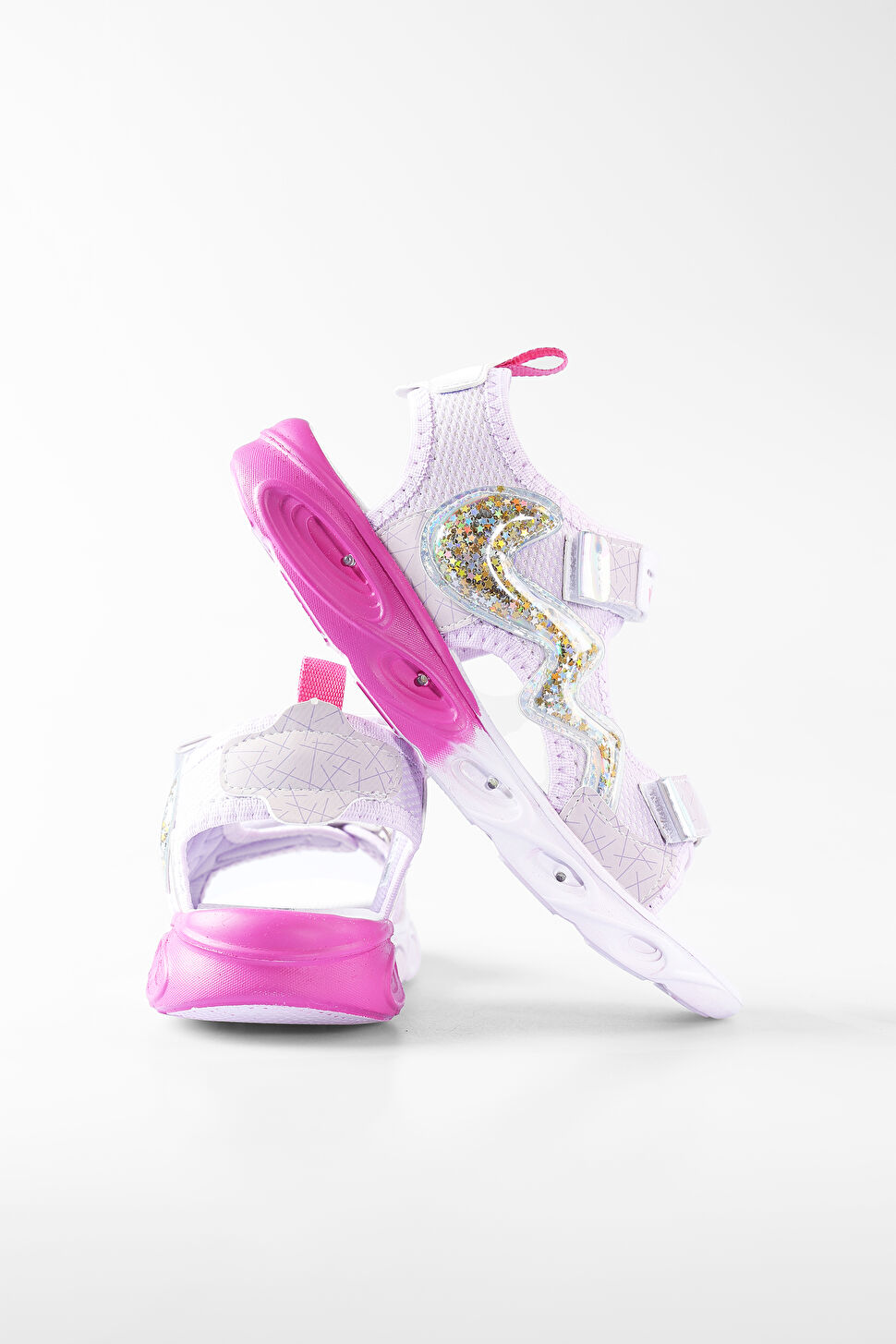 Vicco Legendy Işıklı Kız Okul Öncesi Lila Sandalet 332.P25Y.179-16 | Vicco