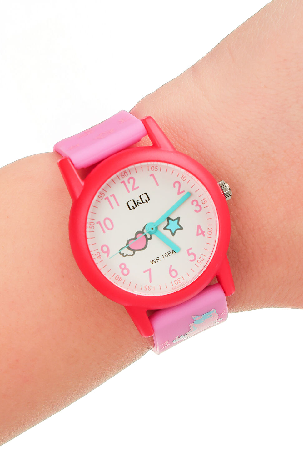 QQ Saat Uni Analog Aksesuar Pembe Saat V23A-008VY-06 | Vicco