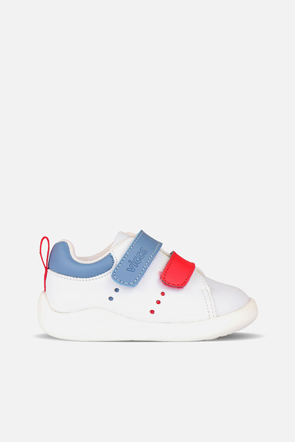 Vicco Bangkok Hafif Erkek İlk Adım Beyaz/Kot Günlük Ayakkabı 346.E24Y.125-1120 | Vicco