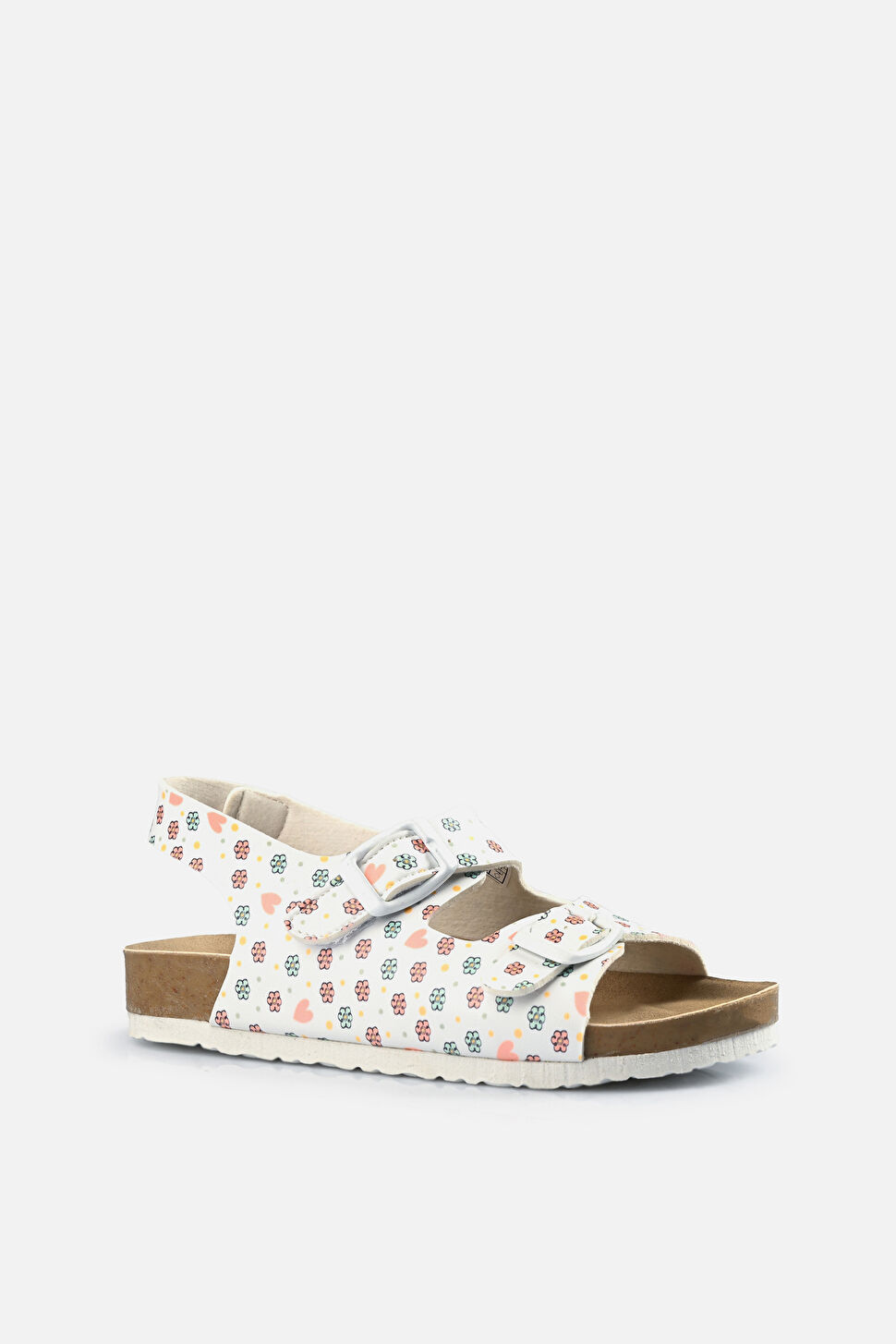 Vicco Last Desenli Kız Çocuk Beyaz Sandalet 321.F21Y.363-11 | Vicco