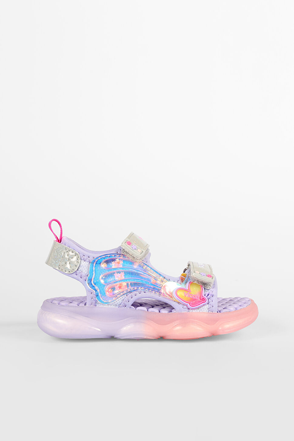 Vicco Can Işıklı Kız Bebek Lila Sandalet 332.B25Y.254-16 | Vicco