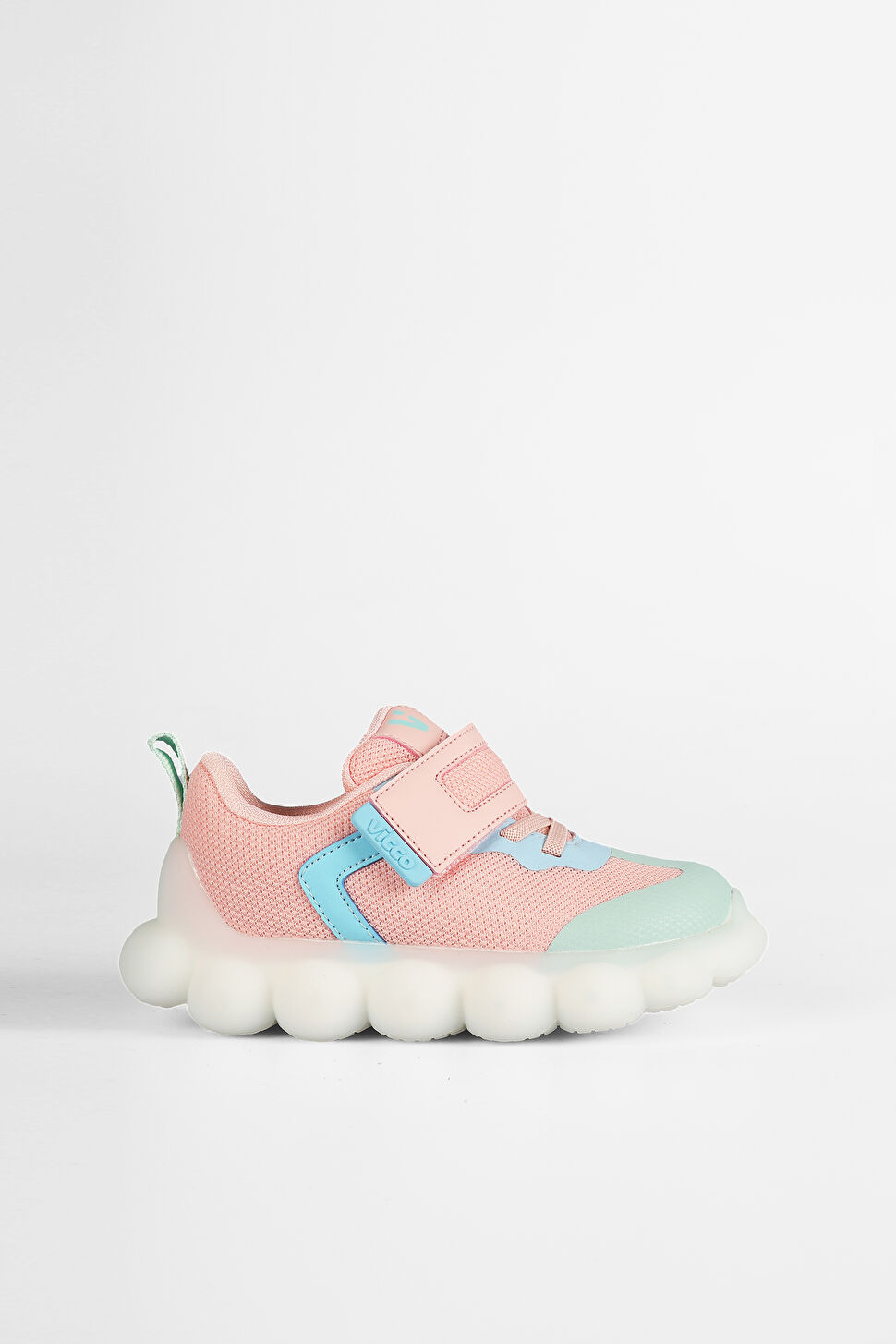 Vicco Bread Işıklı Kız Okul Öncesi Pudra Spor Ayakkabı 346.P25Y.209-114 | Vicco