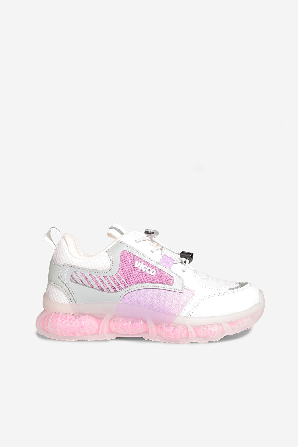 Vicco Corn Basic Kız Çocuk Beyaz/Pembe Spor Ayakkabı 346.F24Y.131-1106 | Vicco