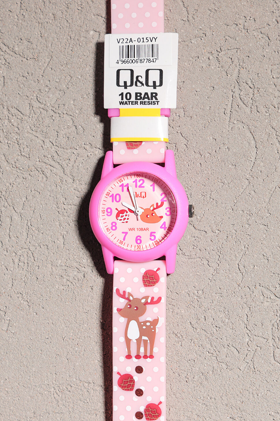 QQ Saat Deer Analog Aksesuar Pudra Saat V22A-015VY-114 | Vicco