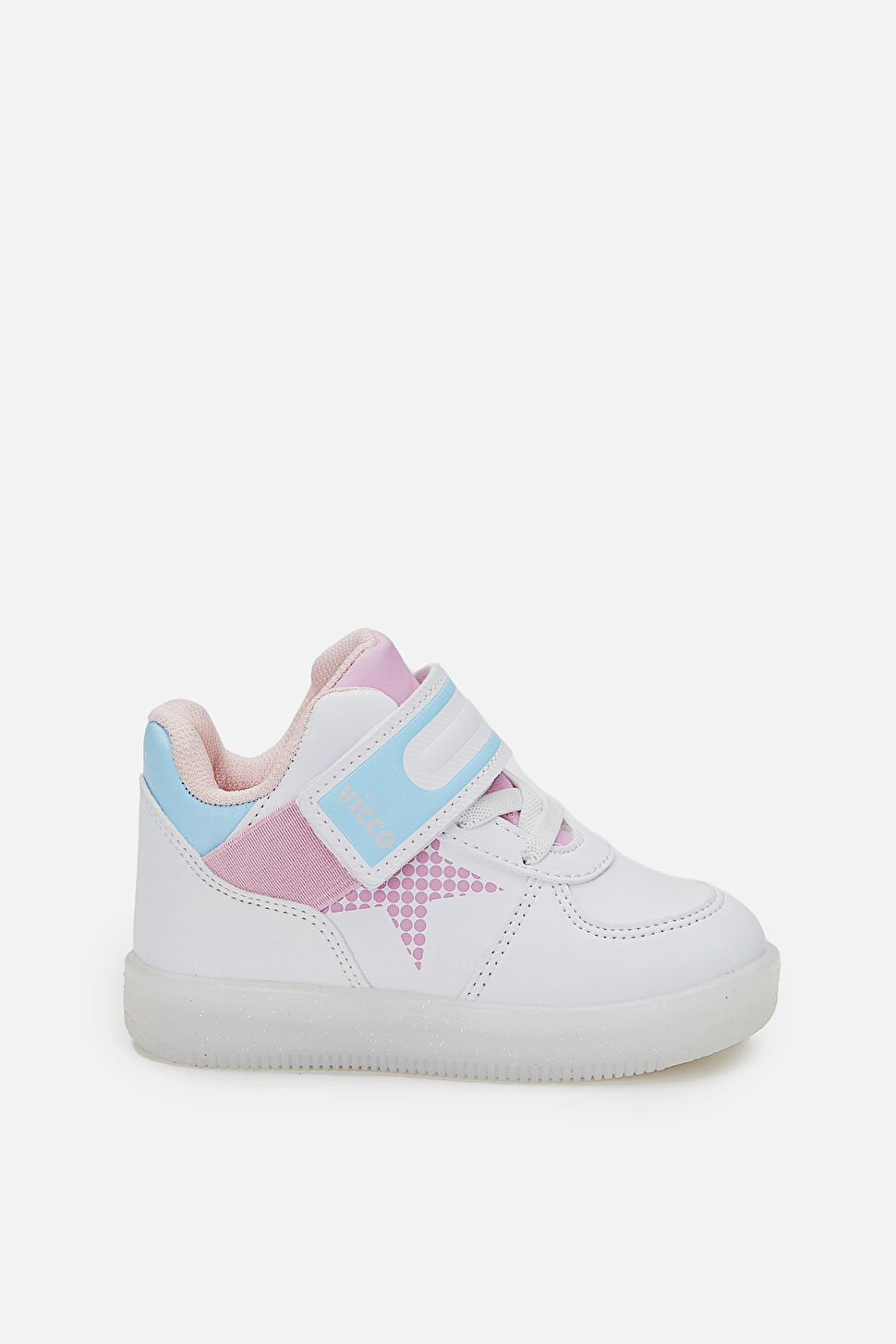 Vicco Magic Işıklı Kız Çocuk Beyaz/Pembe Bot 220.F20K.106-1106 | Vicco